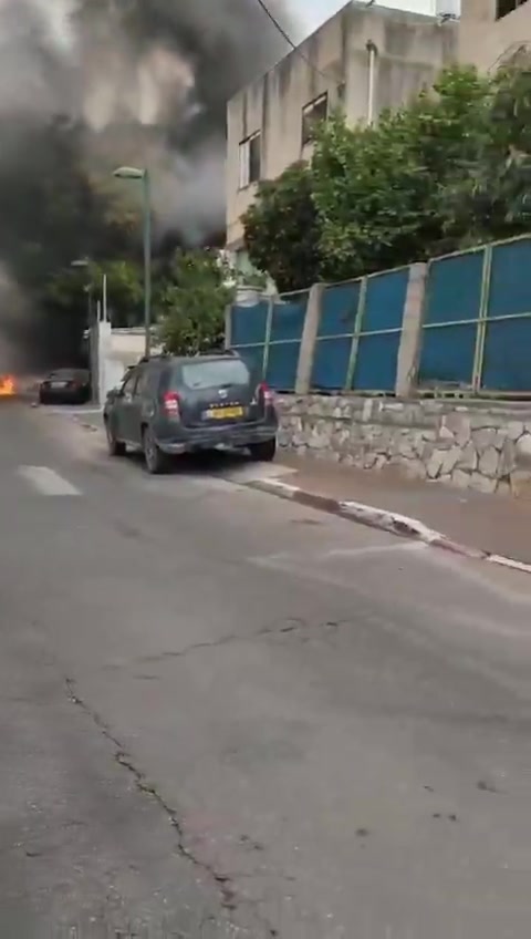 The direct damage to Kiryat Ata 