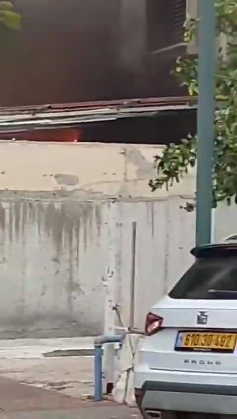 The direct damage to Kiryat Ata 