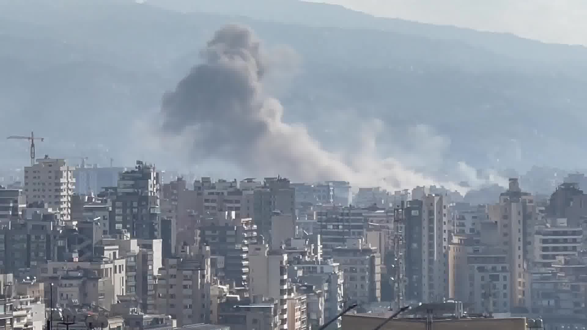 Une autre frappe aérienne puissante a touché la banlieue sud de Beyrouth. Une forte explosion a été entendue dans toute la ville