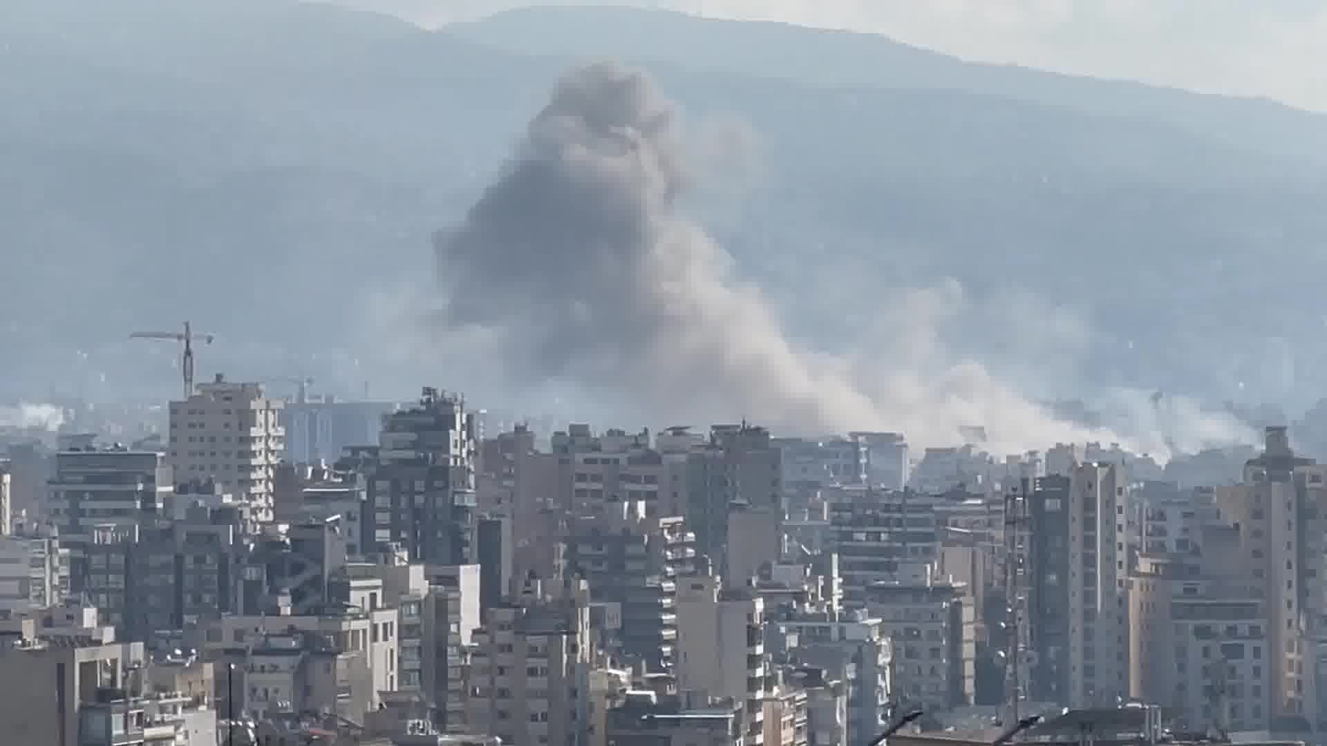 Une autre frappe aérienne puissante a touché la banlieue sud de Beyrouth. Une forte explosion a été entendue dans toute la ville