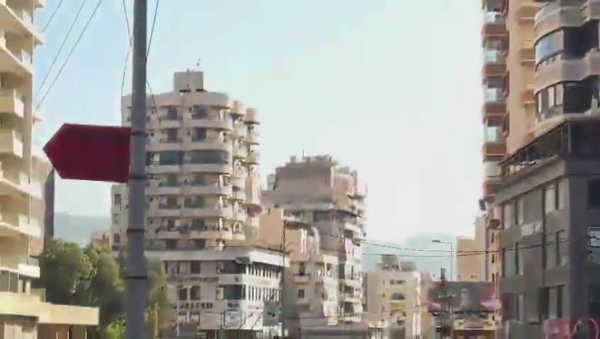 Vídeo desde un ángulo muy cercano del ataque que tuvo como objetivo un edificio en Shiyah, en el suburbio de Beirut