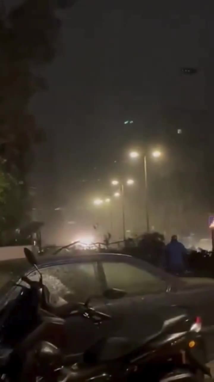 The moment the Israeli army carried out a raid targeting Shiyah - Ghobeiry