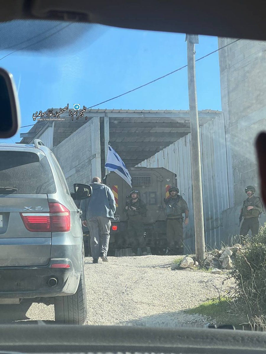 Israeli security forces storm Yasuf village east of Salfit