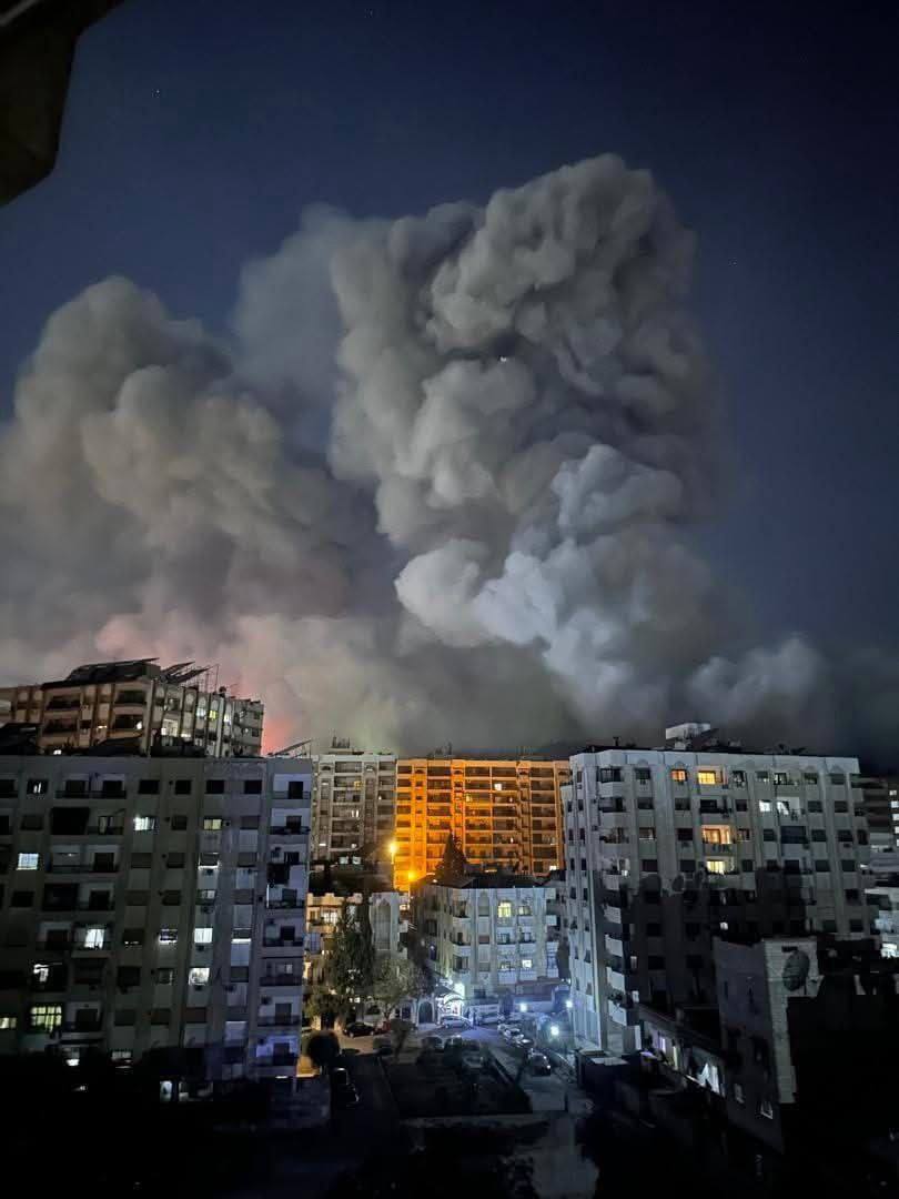 Additional Israeli airstrikes are reported in Damascus, at a branch of the Syrian Scientific Studies and Research Center, which has been linked to Assad's chemical weapons