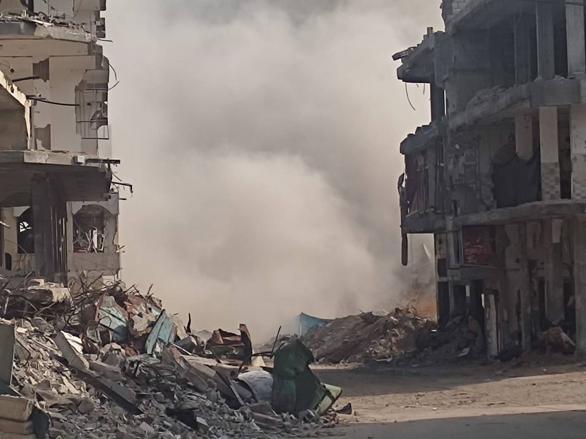 Bombing of a house belonging to the Al-Jaidi family in Block 12 in Al-Bureij camp in the central Gaza Strip