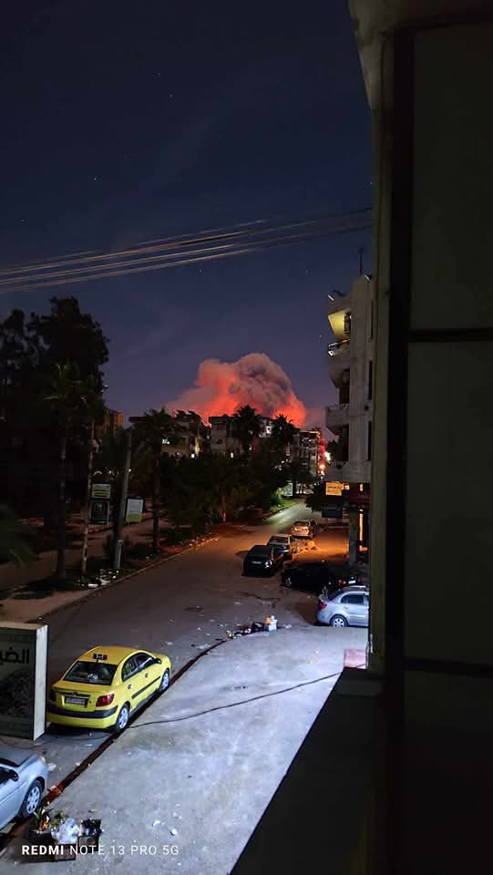 Israeli warplanes have carried out intense airstrikes targeting multiple sites in the rural areas of Tartus and Latakia, including warehouses and air defense bases