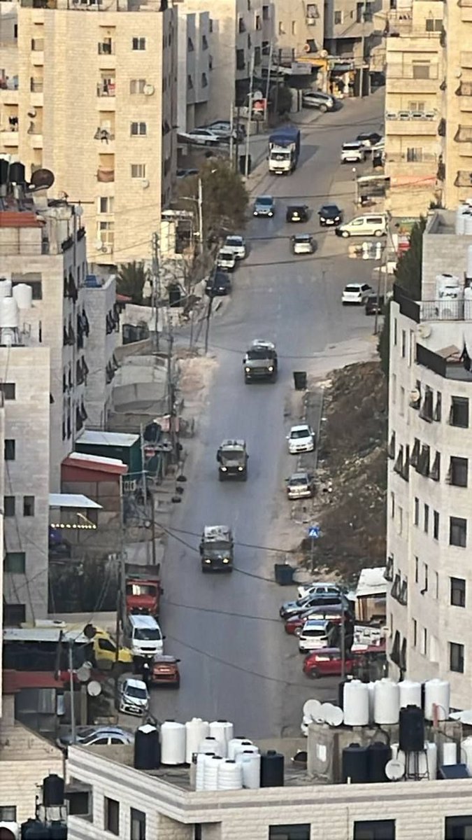 Israëlische veiligheidstroepen bestormen de stad Nablus