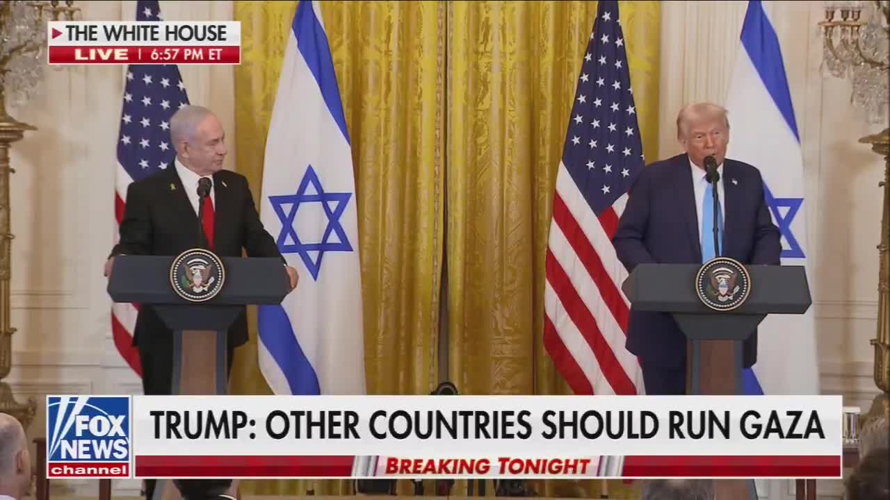 Trump: The US will take over the Gaza Strip we'll own it