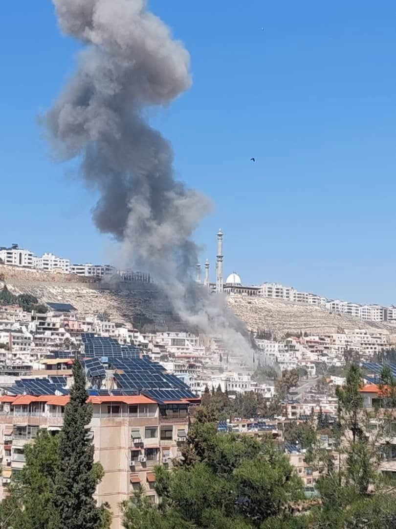 Israeli aircraft carried out a strike in the Syrian capital of Damascus, according to local reports. There is no immediate comment from the Israeli army