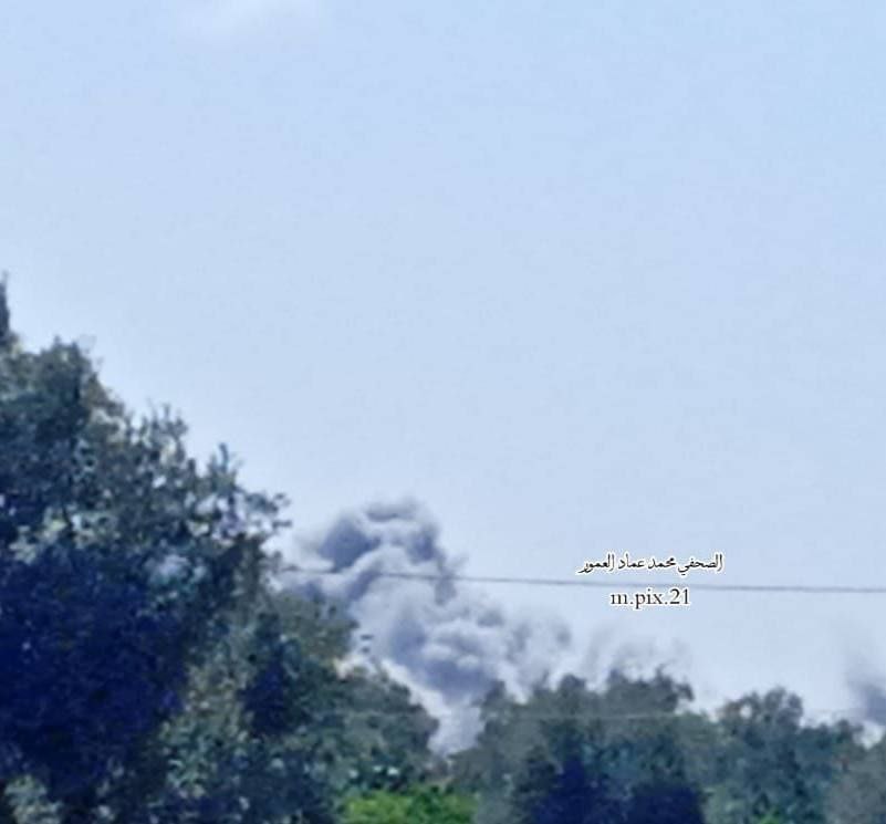 פשיטה אלימה שבוצעה בכלי טיס מצפון לעיר רפיח