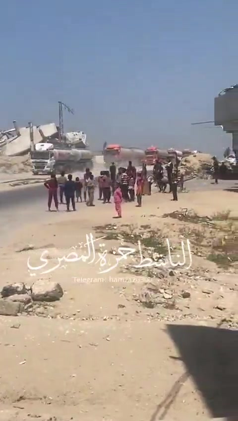 Diesel and gasoline now entering the Gaza Strip, according to an Gaza report