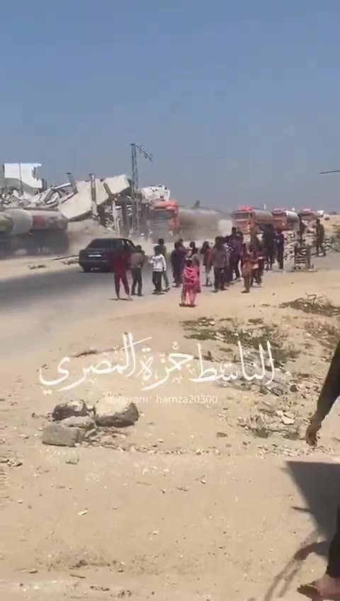 Diesel and gasoline now entering the Gaza Strip, according to an Gaza report