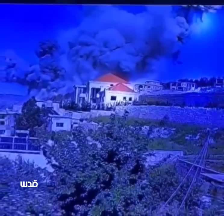 فيديو جديد يوثق غارات طيران  على أطراف بلدة أرنون الشقيف، في جنوب لبنان