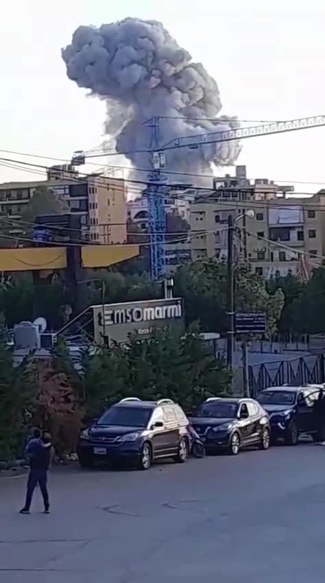 Warplanes raid the targeted location in Al-Hadath, in the southern suburbs.