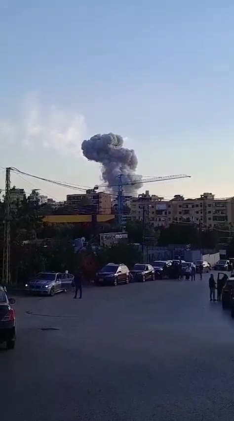 Warplanes raid the targeted location in Al-Hadath, in the southern suburbs.