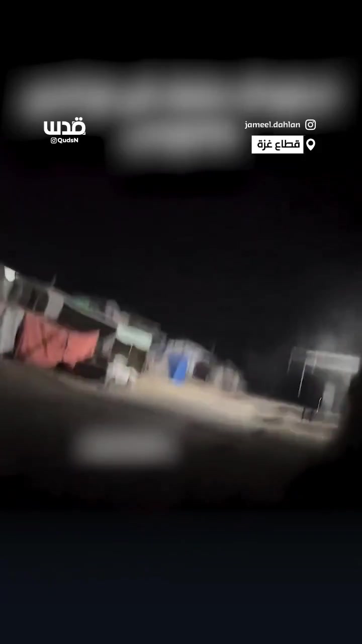 Warplanes launched a raid on the Bir Zenun area in Al-Mawasi, west of Khan Yunis.