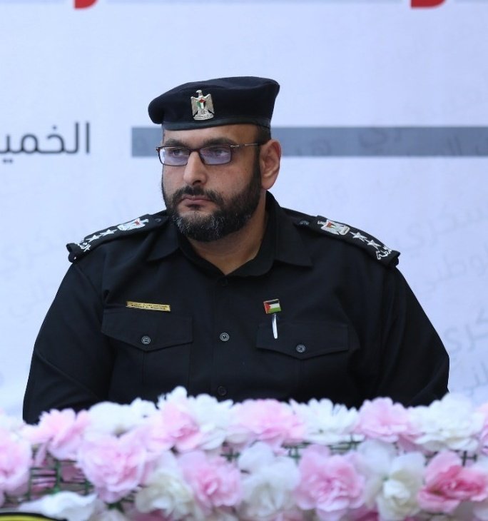 Eliminated: Colonel Hassan al-Qudra, head of the anti-terrorism unit under the Hamas government's Interior Ministry was killed in his tent overnight by an Israeli airstrike