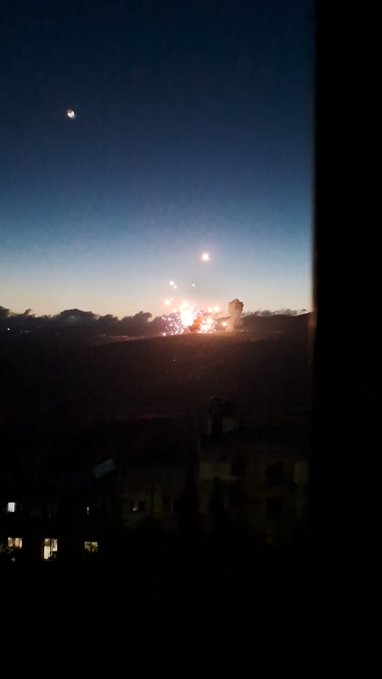 Raids targeting Wadi Barghaz, Hasbaya District