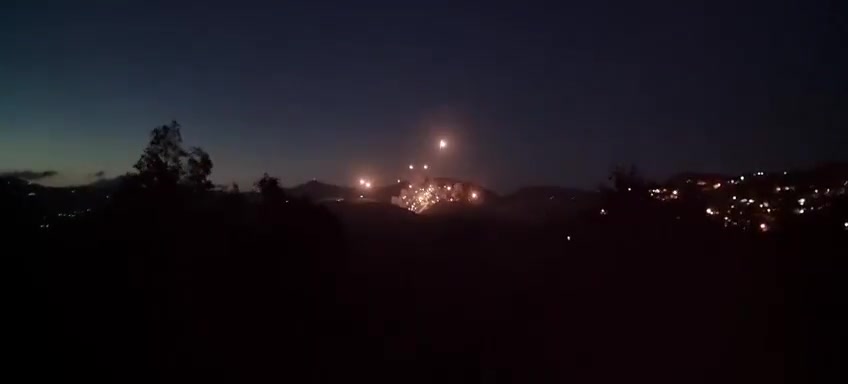 Airstrikes targeting the Qatrani area near Wadi Barghaz