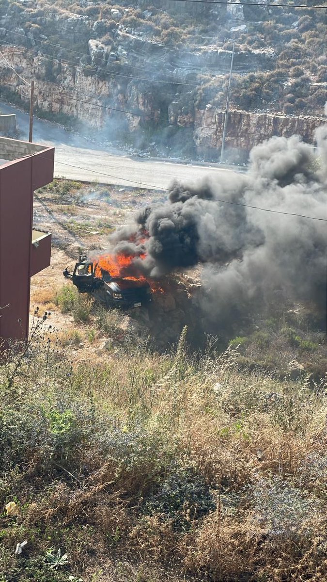 O ataque israelense teve como alvo um carro na cidade de Al-Numayriyah.
