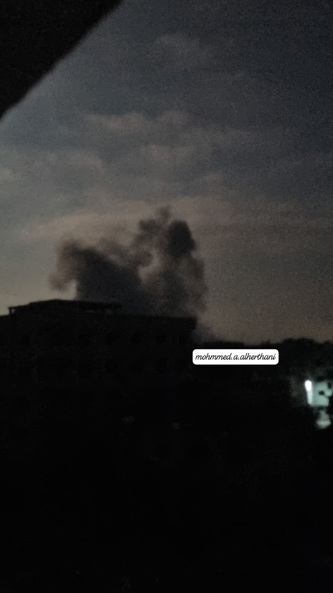 Uma série de ataques aéreos em Jabaliya Al Balad e no leste de Gaza