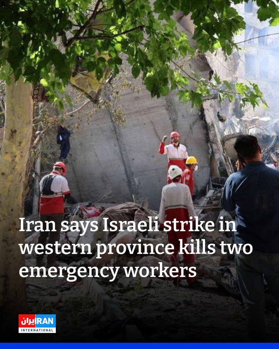 An Israeli airstrike on Saturday morning hit a site near the city of Asadabad in Iran’s western Hamadan province, killing two emergency workers and wounding five others, Iranian officials said