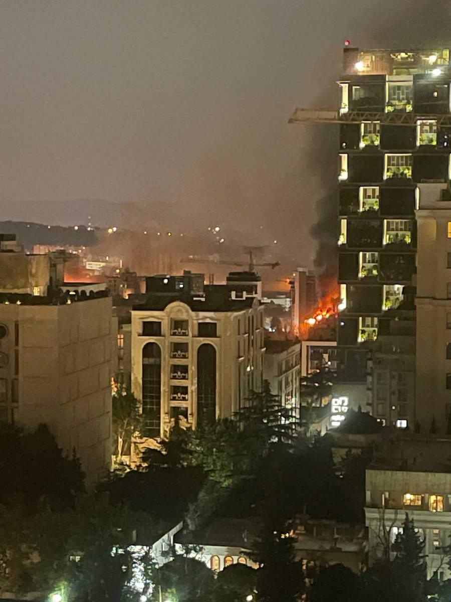 There were three or four impacts near the Nobonyad neighborhood of Tehran.