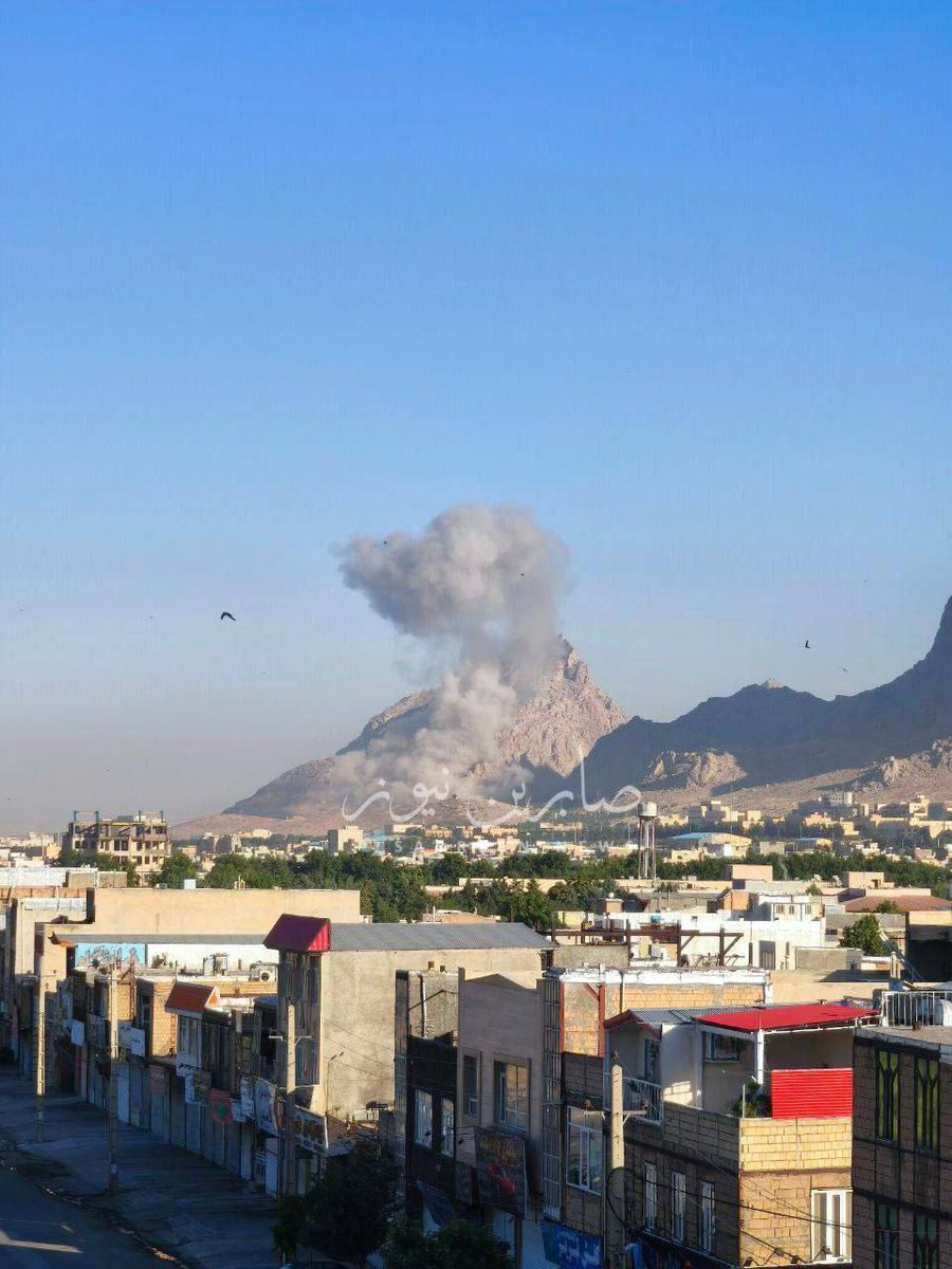 Multiple airstrikes on Kermanshah