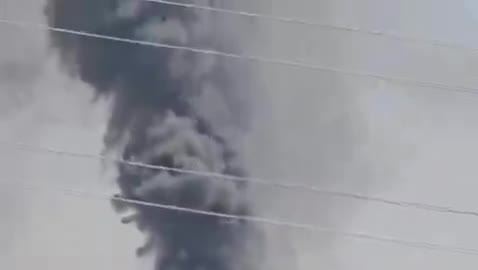 The moment of a violent raid on the Iranian city of Shiraz