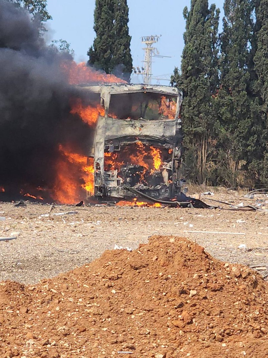 5 injured in latest Iranian missile attack on Israel. An empty bus was also hit