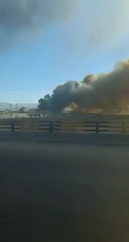 Report of an attack on the police headquarters in the city of Kashan, Iran