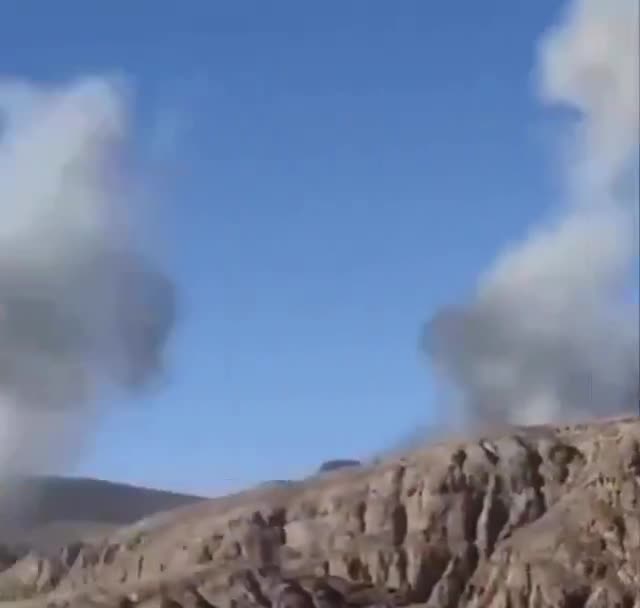 Local reports of Israeli airstrikes targeting the IRGC's Shahid Kharrazi barracks in Shahinshahr, and the Najafabad missile base in Isfahan province.