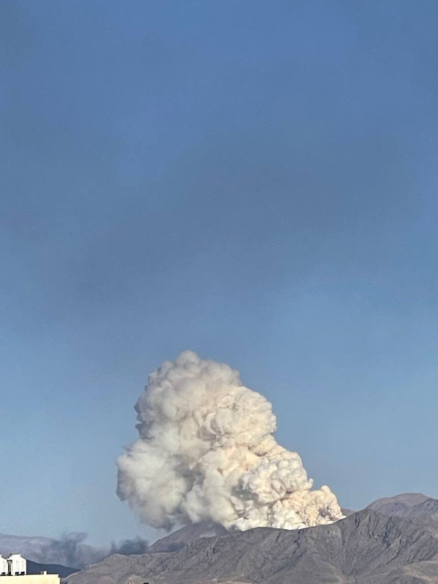 Missile base has been struck northeast Parchin, Tehran