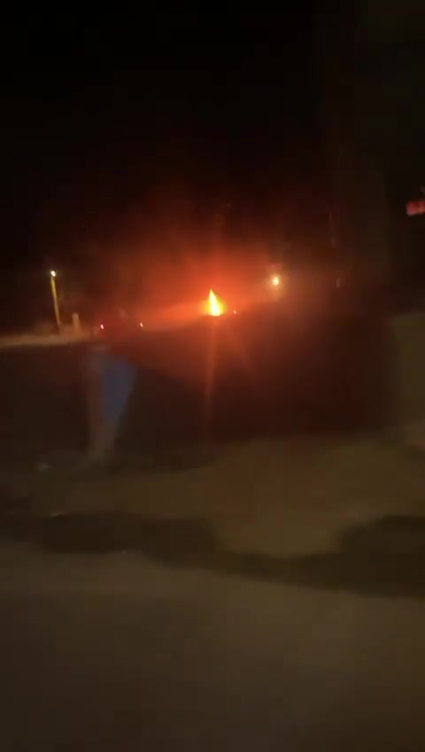 Video of the Israeli raid that targeted a motorcycle in Barashit, Bint Jbeil District.