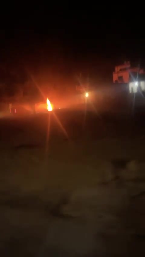 Video of the Israeli raid that targeted a motorcycle in Barashit, Bint Jbeil District.
