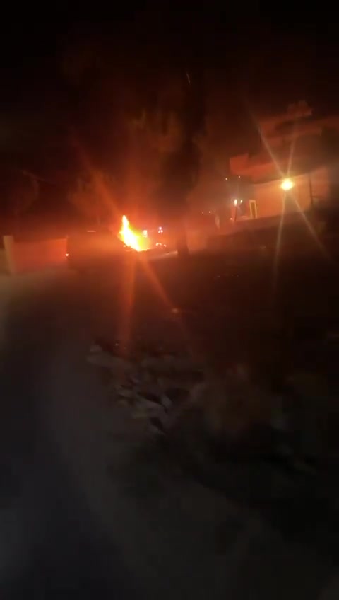 Video of the Israeli raid that targeted a motorcycle in Barashit, Bint Jbeil District.