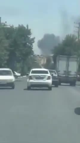 Shiraz airport struck by Israeli warplanes