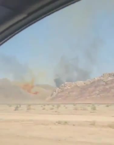 Israeli warplanes strike Al Ghadeer base in Yazd, central Iran