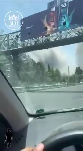 Scenes of Israeli raids on the Iranian capital, Tehran, and the city of Karaj a short while ago.