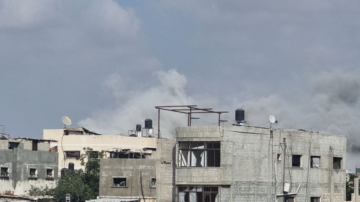 Over the past half hour, Israeli aircraft launched four raids on Jabalia, north of the Gaza Strip.