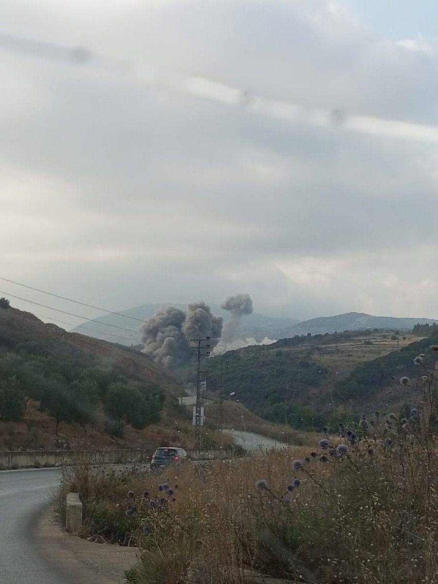 A series of Israeli raids targeted the heights of Iqlim al-Tuffah, al-Mahmoudiyah, Ali al-Taher Hill, and the outskirts of al-Sarirah.