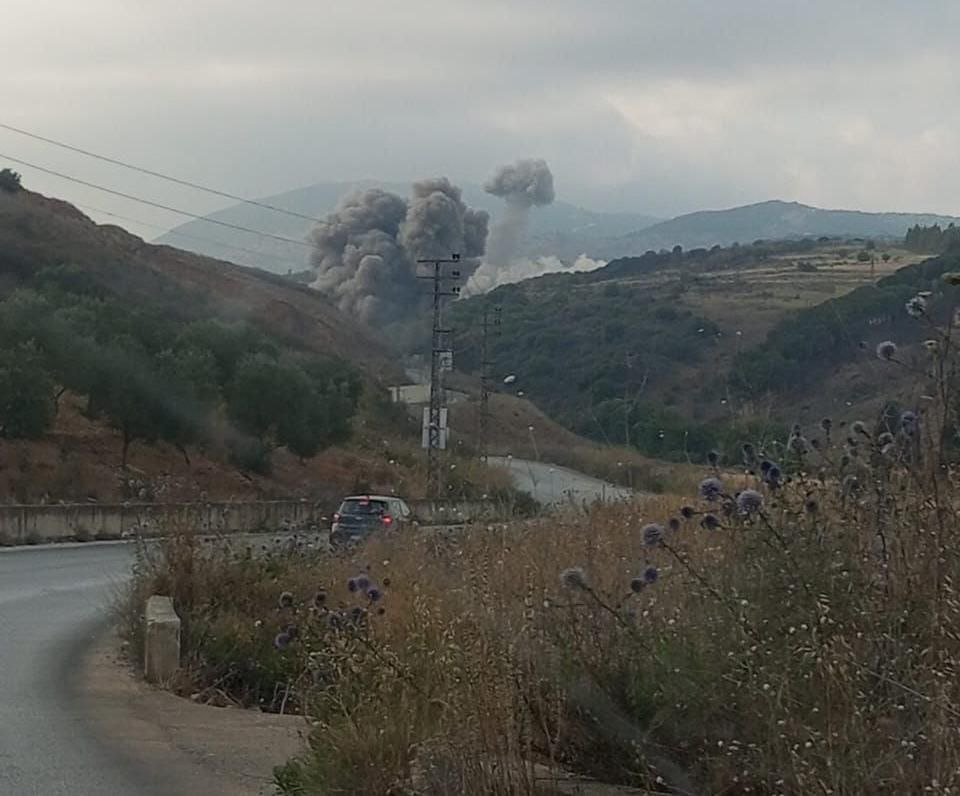 A series of Israeli raids targeting several southern Lebanon towns at this time.