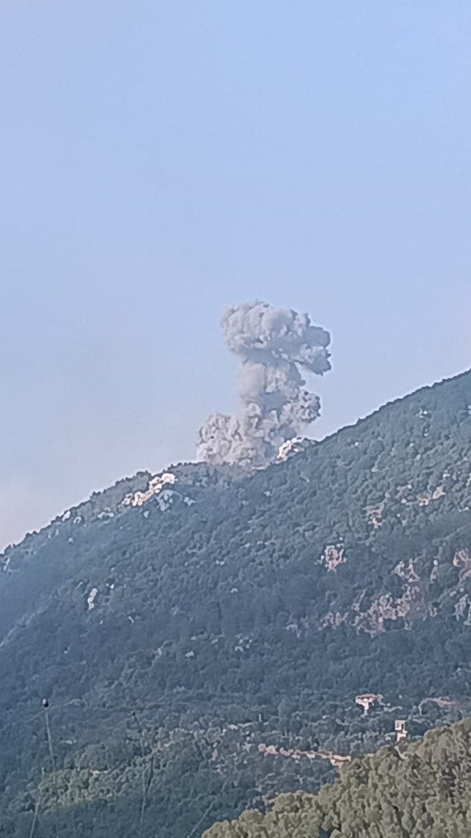 Extremely violent Israeli raids continue in southern Lebanon, on the outskirts of Mahmoudiyah and the Al-Bridge area in the town of Jbaa and Kafrmelki, Lebanon.