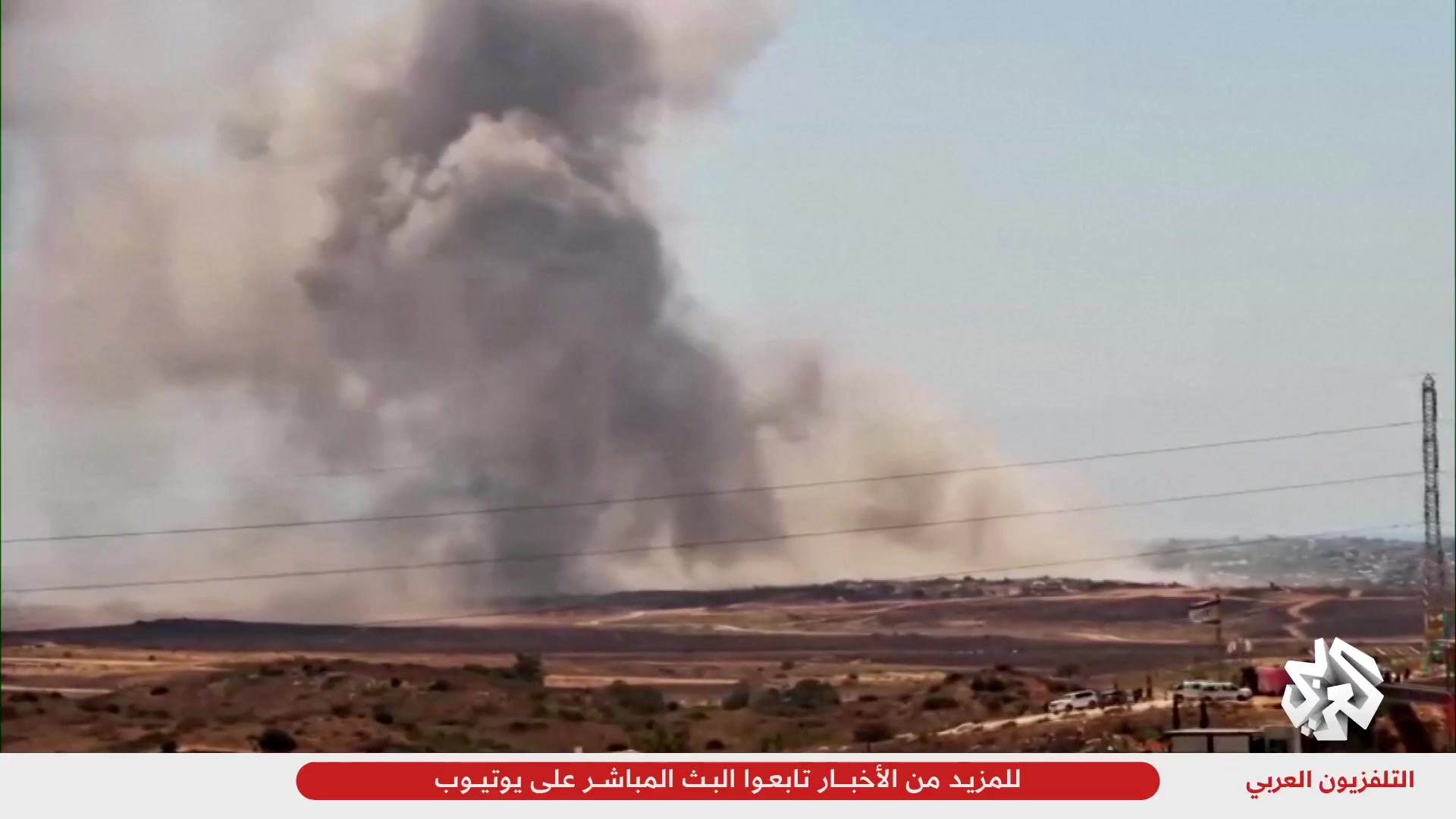 Violent explosions rock areas in the northern Gaza Strip.