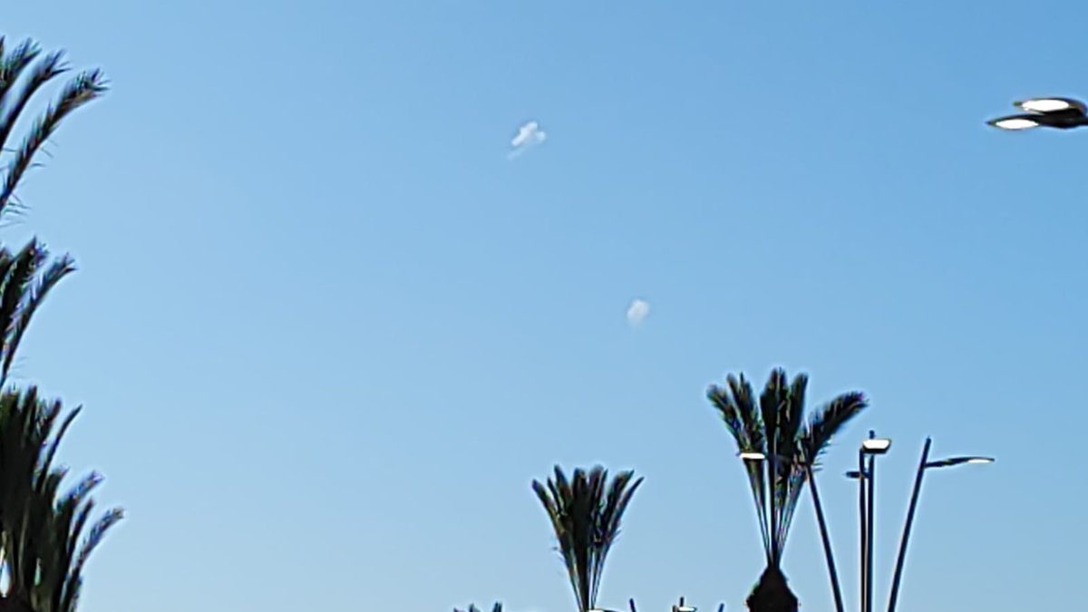 Israeli army intercepts two rockets launched from northern Gaza Strip