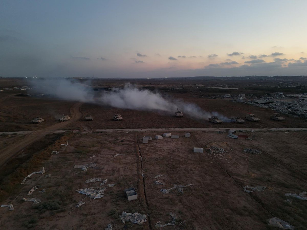 The military says it has expanded its ground offensive against Hamas in northern Gaza's Beit Hanoun.  Troops of the Givati Brigade joined forces of the 99th Division in efforts to surround Beit Hanoun, where the military estimates dozens of Hamas operatives are holed up