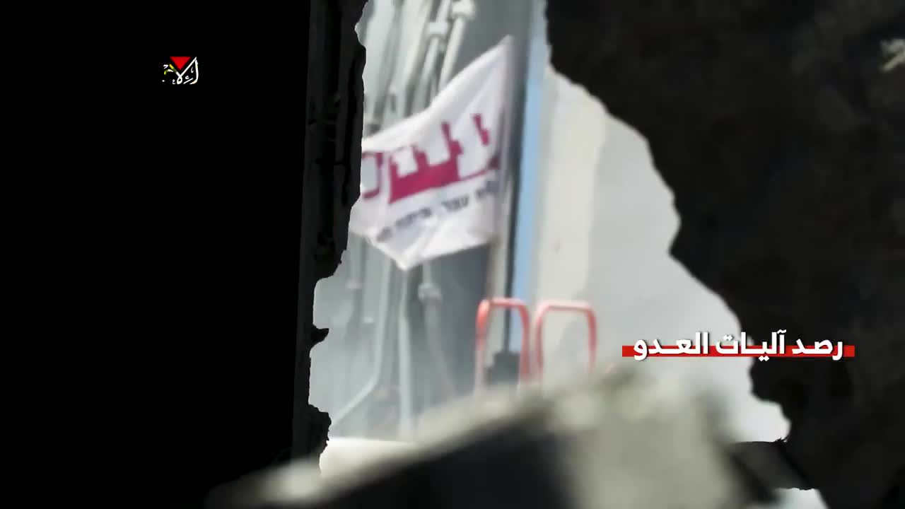 Hamas footage shows Palestinian fighters raiding a gathering of Israeli soldiers and vehicles in Abasan al-Kabira, east of Khan Younis. Two vehicles and two bulldozers were targeted, and there was an attempt to capture an Israeli soldier