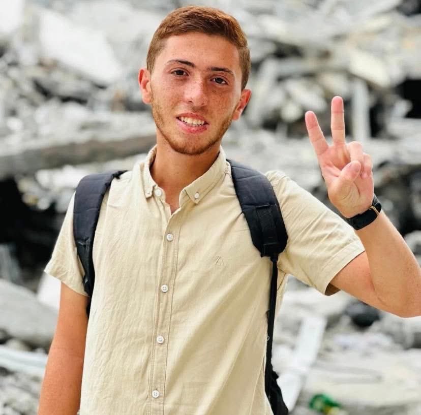 Activist and reciter Alaa Azzam was killed in an Israeli airstrike that targeted his family's home in Gaza City.