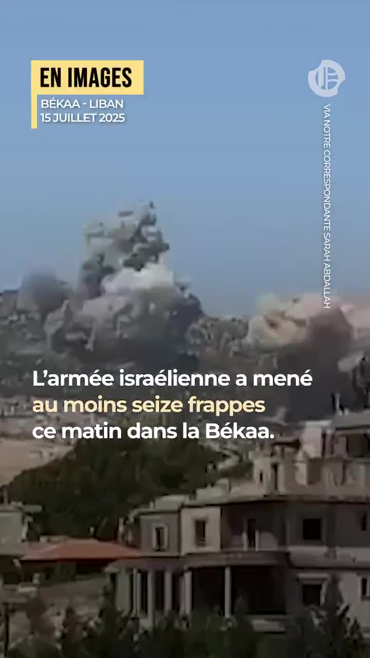 Israeli raids in the Bekaa: Sixteen strikes targeted several towns Tuesday morning, including Chmestar, Boudai, and Taraya. A school was damaged during the baccalaureate exam. The Israeli army claims to have targeted the Radwan force, Hezbollah's elite unit.