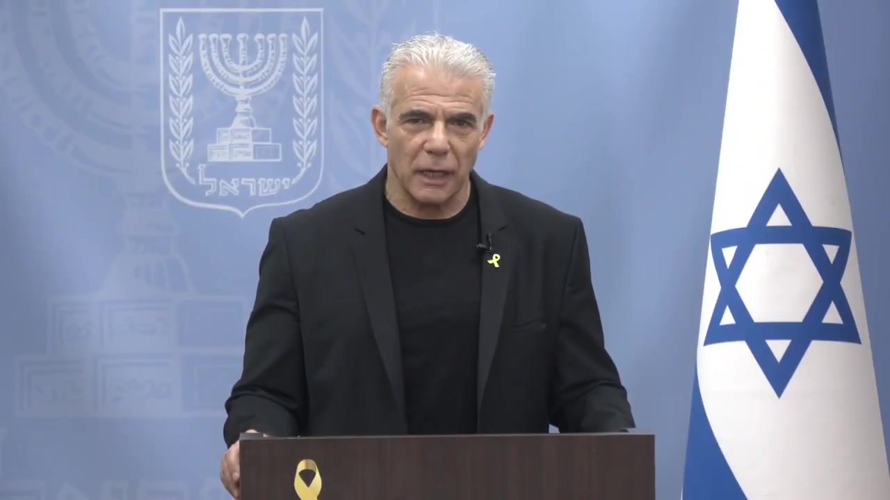 Israeli opposition Leader Yair Lapid: In the State of Israel, as of today, there is a minority government. A minority government cannot send soldiers into battle. A minority government cannot decide who will live and who will die. A minority government cannot decide on the fate of Gaza, to conclude a settlement with Syria or with Saudi Arabia. It has no authority, it has no right, it is an illegitimate government. The time has come for elections. Now.